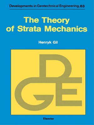 cover image of The Theory of Strata Mechanics
